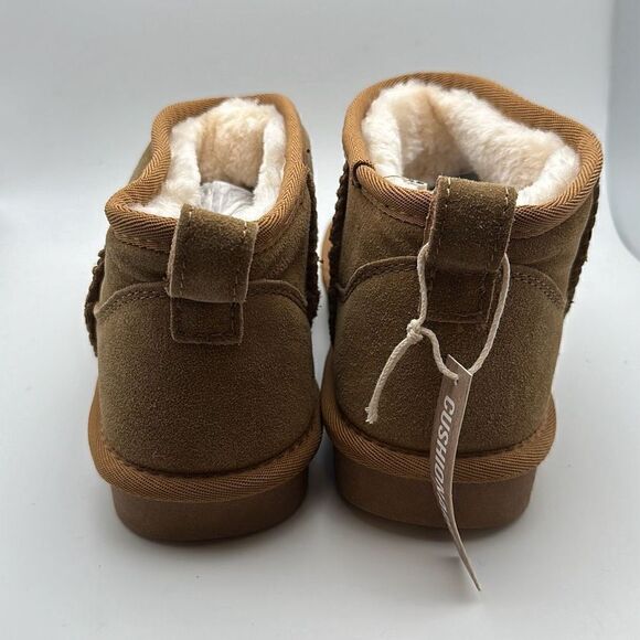 CUSHIONAIRE Women's pull on boot 7 WIDE CHESTNUT - Picture 4 of 7